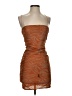 Meshki Brown Orange Cocktail Dress Size S - photo 1