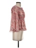 Ranna Gill 100% Polyester Pink 3/4 Sleeve Blouse Size S - photo 4