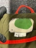 Anthropologie 100% Polyester Green Trenchcoat Size XS - photo 6