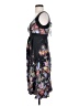 Single Dress 100% Polyester Paisley Black Casual Dress Size P (petite) - photo 5
