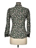 Next Floral Green Long Sleeve Blouse Size 14 - photo 2
