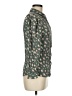 Next Floral Green Long Sleeve Blouse Size 14 - photo 4