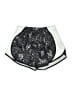 Danskin Now 100% Polyester Paisley Gray Athletic Shorts Size 0 - photo 1