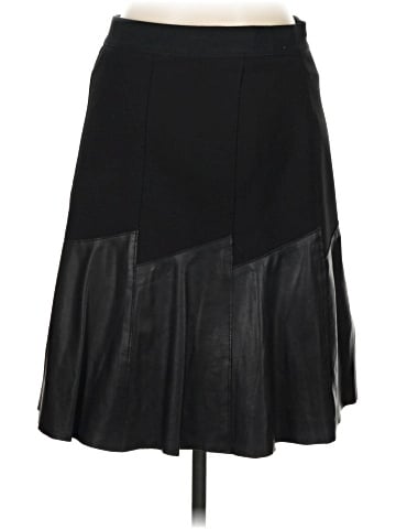 Elie Tahari Leather Skirt (view 1)