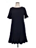 Talbots Solid Blue Casual Dress Size 14 - photo 1