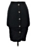 Shinestar Solid Black Formal Skirt Size S - photo 1