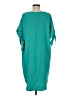 Gibson Latimer 100% Polyester Solid Teal Casual Dress Size M - photo 2