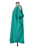 Gibson Latimer 100% Polyester Solid Teal Casual Dress Size M - photo 5