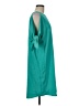 Gibson Latimer 100% Polyester Solid Teal Casual Dress Size M - photo 4