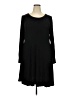 Torrid Solid Black Casual Dress Size 2X Plus (2) - photo 1
