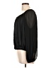 Ann Taylor 100% Polyester Black 3/4 Sleeve T-Shirt Size L - photo 5