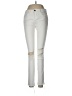 L'Agence Metallic Ivory Jeans Size 6 - photo 1