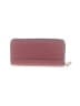 Marc Jacobs 100% Leather Solid Zebra Print Burgundy Leather Wallet One size - photo 2