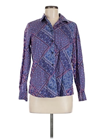 Foxcroft Long Sleeve Button-Down Shirt (view 1)