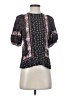 Dolan Black Short Sleeve Blouse Size XXS - photo 1