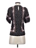 Dolan Black Short Sleeve Blouse Size XXS - photo 2