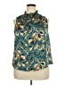 Emery Rose 100% Polyester Teal Sleeveless Blouse Size 2XL - photo 1