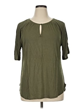 Ann Taylor LOFT Outlet Short Sleeve Blouse (view 1)