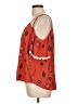 Cato 100% Rayon Orange Sleeveless Blouse Size L - photo 5