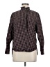 Cos 100% Cotton Checkered-gingham Brown Long Sleeve Blouse Size 32 - photo 1