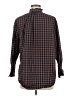 Cos 100% Cotton Checkered-gingham Brown Long Sleeve Blouse Size 32 - photo 2