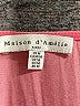 Maison d' Amelie 100% Polyester Pink 3/4 Sleeve Blouse Size M - photo 4