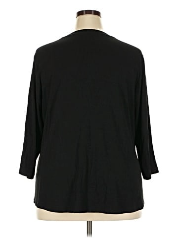T Tahari 3/4 Sleeve T-Shirt (view 2)