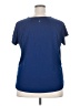Ideology Blue Short Sleeve Top Size 2X - photo 2