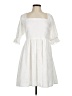 FRNCH 100% Polyester White Casual Dress Size M - photo 1