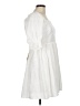 FRNCH 100% Polyester White Casual Dress Size M - photo 4