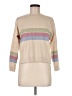 Lush Color Block Tan Turtleneck Sweater Size M - photo 1