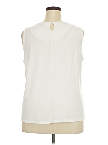 Roz & Ali Sleeveless Blouse (view 2)