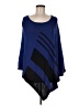 August Silk Blue Poncho Size M - photo 1