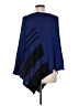 August Silk Blue Poncho Size M - photo 2