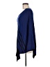 August Silk Blue Poncho Size M - photo 5