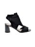 Donald J Pliner 100% Leather Black Sandals Size 8 1/2 - photo 1