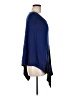 August Silk Blue Poncho Size M - photo 4