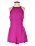 Luxxel 100% Polyester Color Block Purple Romper Size S - photo 1