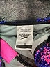 Speedo Animal Print Purple One Piece Swimsuit Size Sm (32) - photo 3