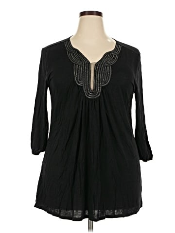 B'leev 3/4 Sleeve Blouse (view 1)