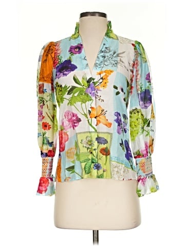 Alice + Olivia 3/4 Sleeve Blouse (view 1)