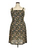 Gilli Floral Teal Casual Dress Size 2X - photo 1