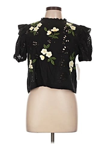 Trafaluc by Zara Short Sleeve Blouse (view 1)