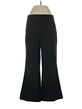 Madewell Kick Out Crop Pants in Wool-Blend Twill (view 1)