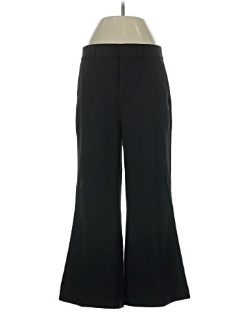 Madewell Kick Out Crop Pants in Wool-Blend Twill (view 1)