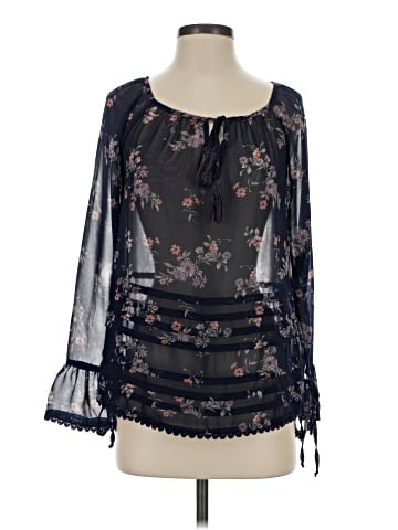 Jolt 3/4 Sleeve Blouse (view 1)