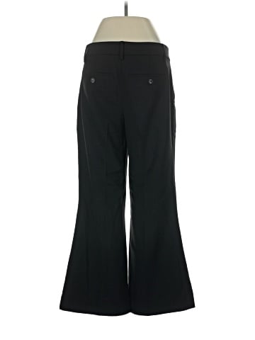 Madewell Kick Out Crop Pants in Wool-Blend Twill (view 2)