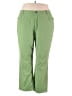 Coldwater Creek Solid Green Jeans Size 24 waist - photo 1