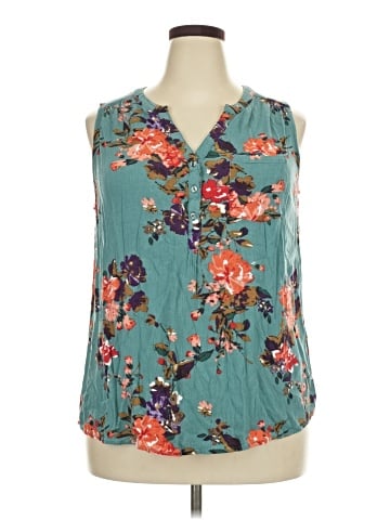 Market and Spruce Sleeveless Blouse (view 1)