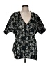 Marissa Webb Black Short Sleeve Blouse Size M - photo 1